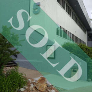 2600 S Parker Road Office Center with a SOLD banner across the image